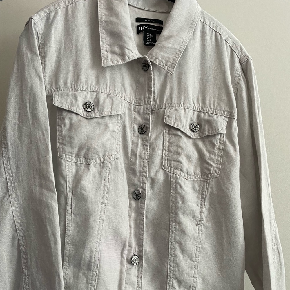 JNY Linen Jacket